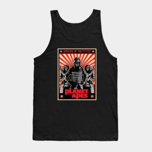 Planet of the Apes propaganda poster - 3.0 Tank Top